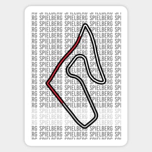 Spielberg - F1 Track Sticker